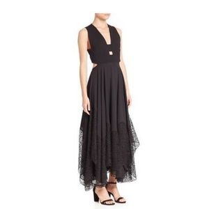 Prose & Poetry Katherine Lace Hem Maxi - M